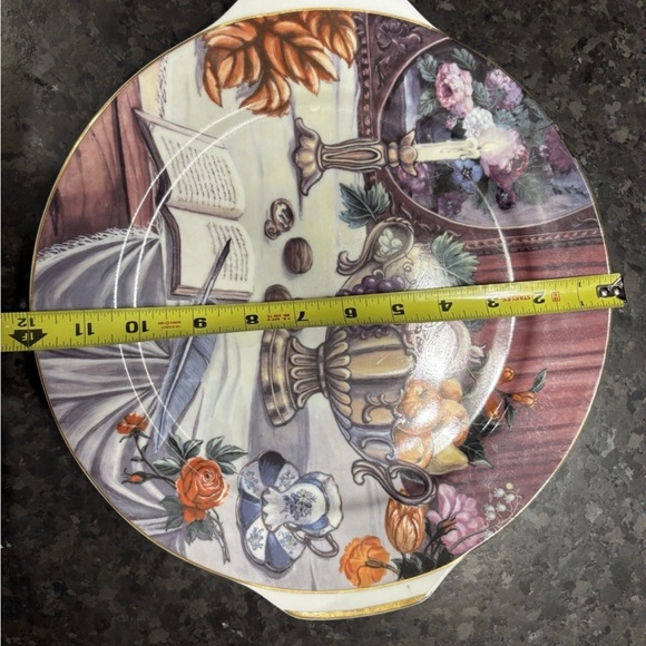T. Limoges Rocco Porcelain Serving Plate Size 12” made in France